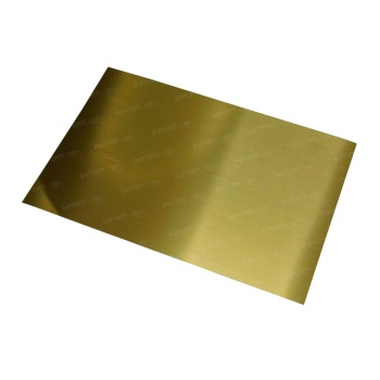 Lámina ABS gravoply doble capa Dorado-Negro metalizado