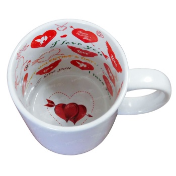 MUG BLANCO 11 Onzas ESTAMPADO INTERNO