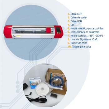 Plotter de corte IMPA MC 350WQ