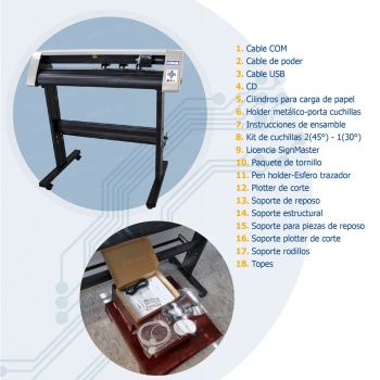 Plotter de corte Redsail RS800C