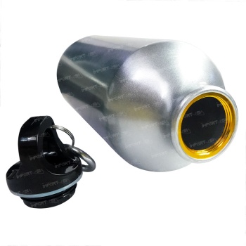 CARAMAÑOLA METALICA PLATEADA 600ml