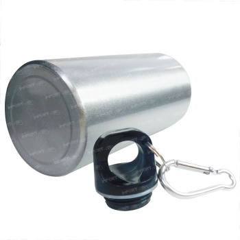 CARAMAÑOLA METALICA PLATEADA 600ml