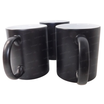 Mug magico 11 Onzas - negro-blanco Mate