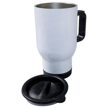 TERMO PARA CARRO 450ML - BLANCO