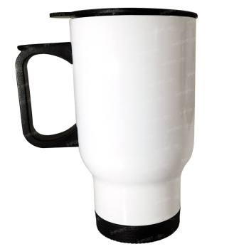 TERMO PARA CARRO 450ML - BLANCO