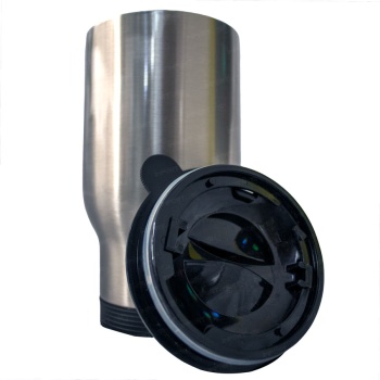 TERMO PARA CARRO 450ML - PLATEADO