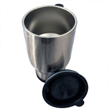 TERMO PARA CARRO 450ML - PLATEADO