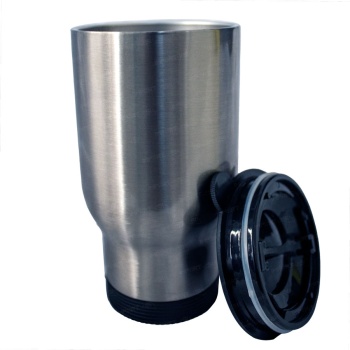 TERMO PARA CARRO 450ML - PLATEADO